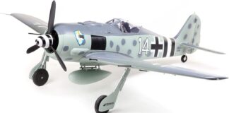 E-flite Focke-Wulf Fw 190A 1.5m Smart BNF